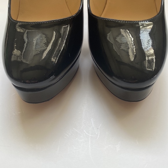 Jimmy Choo Black Patent Platform Pumps - Picture 14 of 16